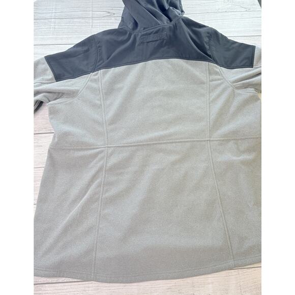 Duluth Trading Women’s Shoreline 2.0 Fleece Jacket Windproof Gray Blk Size 3X - Picture 7 of 7